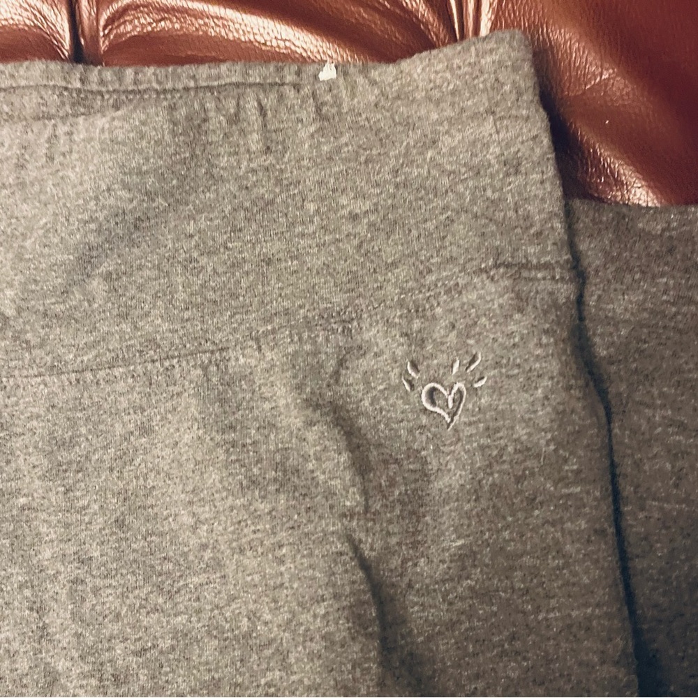 Justice leggings.  Girl size 14-16.  Gray.  NWOT.